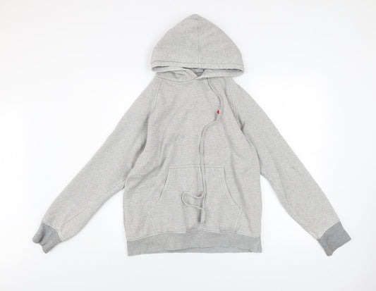 Champion Men's Grey Pullover Hoodie Size M Regular Fit Fleece