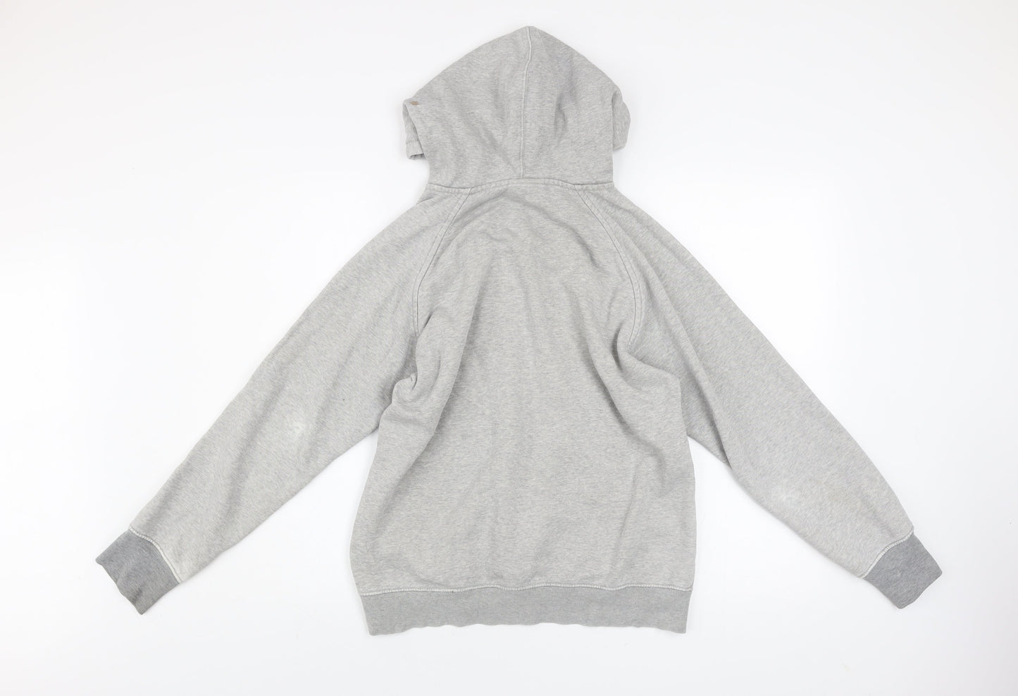 Champion Men's Grey Pullover Hoodie Size M Regular Fit Fleece