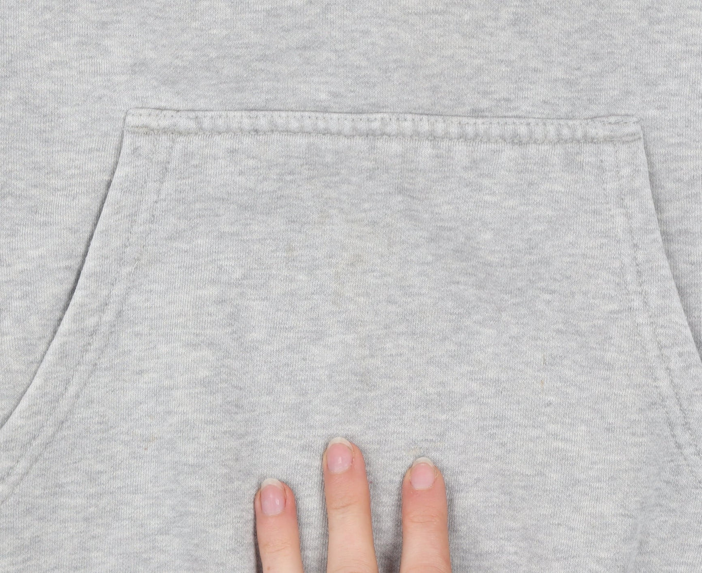 Champion Men's Grey Pullover Hoodie Size M Regular Fit Fleece