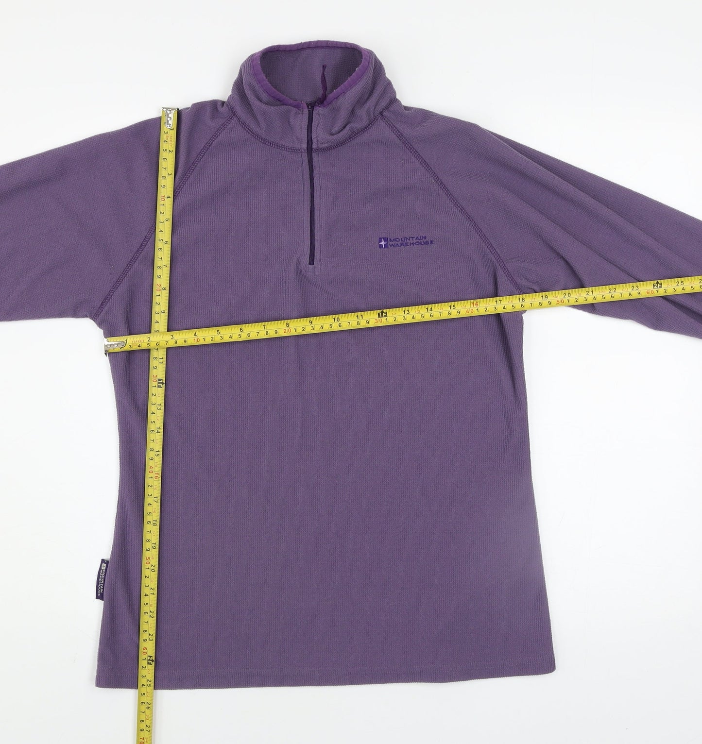 Womens UK 14 Regular Mountain Warehouse Purple Pullover Sweatshirt