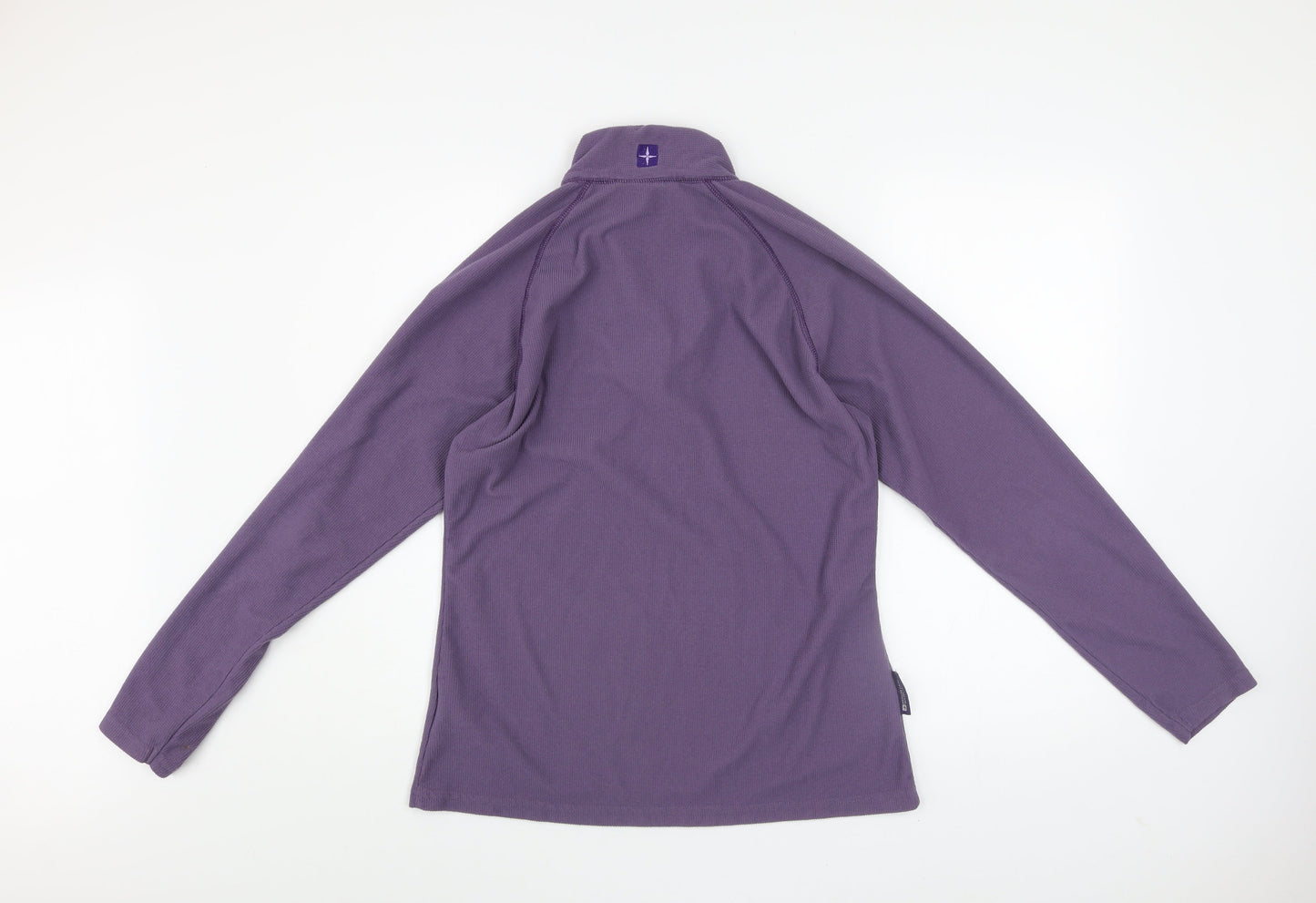 Womens UK 14 Regular Mountain Warehouse Purple Pullover Sweatshirt
