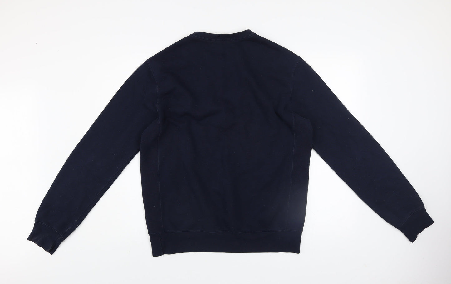 Ralph Lauren Men's Blue Embroidered Logo Crew Neck Sweatshirt M