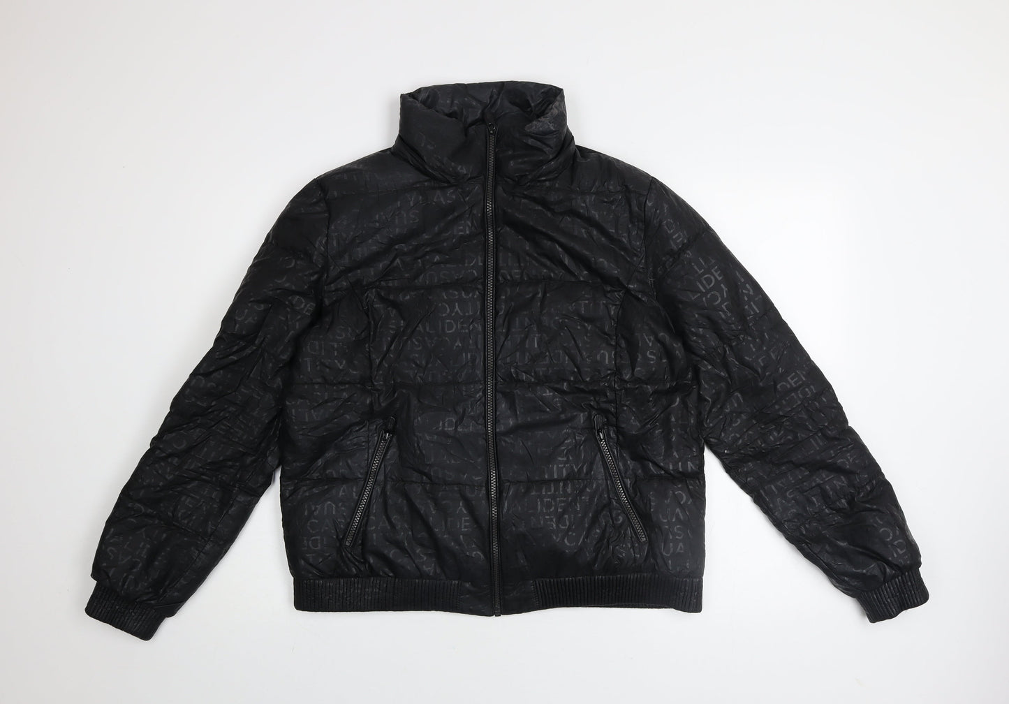 Casual Identity Women’s Black Puffer Jacket Size 14