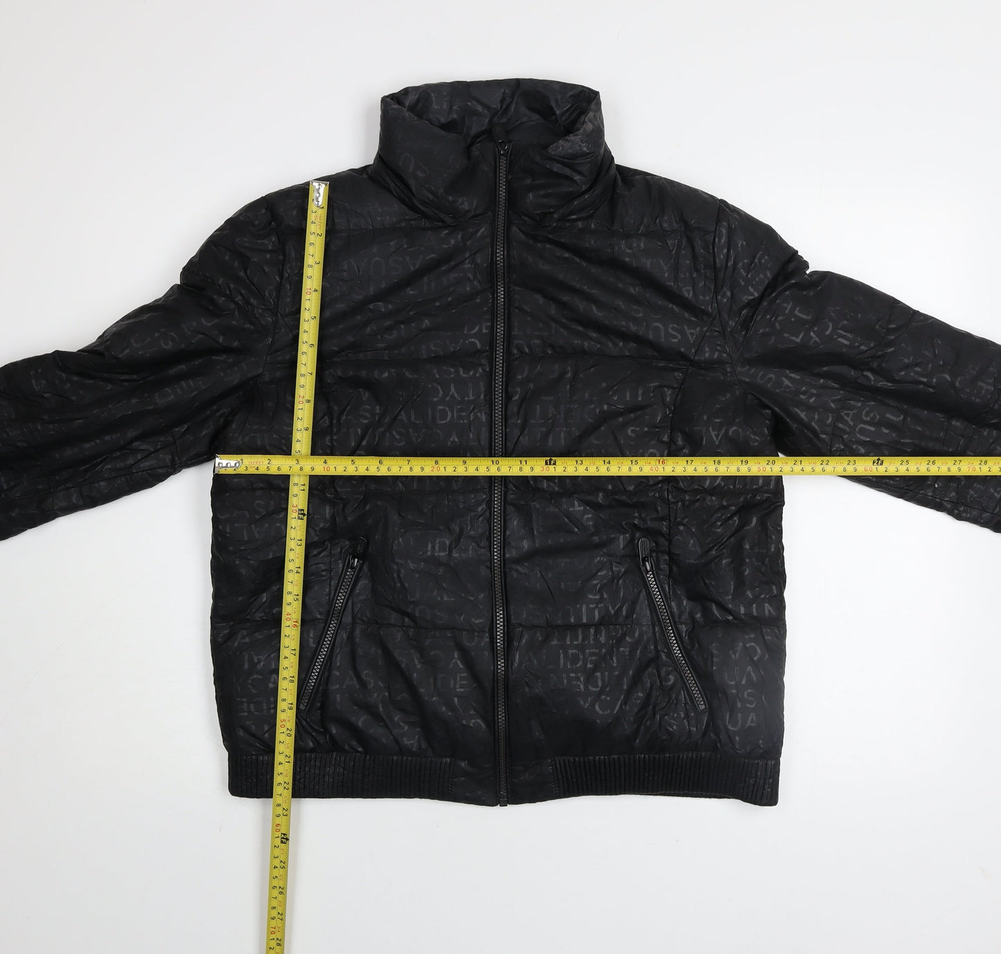 Casual Identity Women’s Black Puffer Jacket Size 14