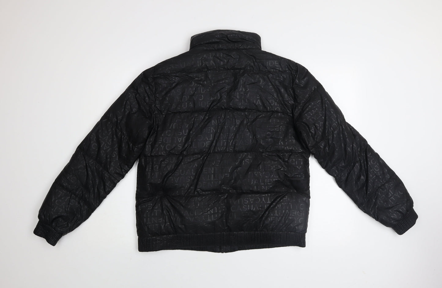 Casual Identity Women’s Black Puffer Jacket Size 14