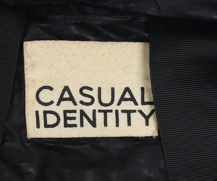 Casual Identity Women’s Black Puffer Jacket Size 14