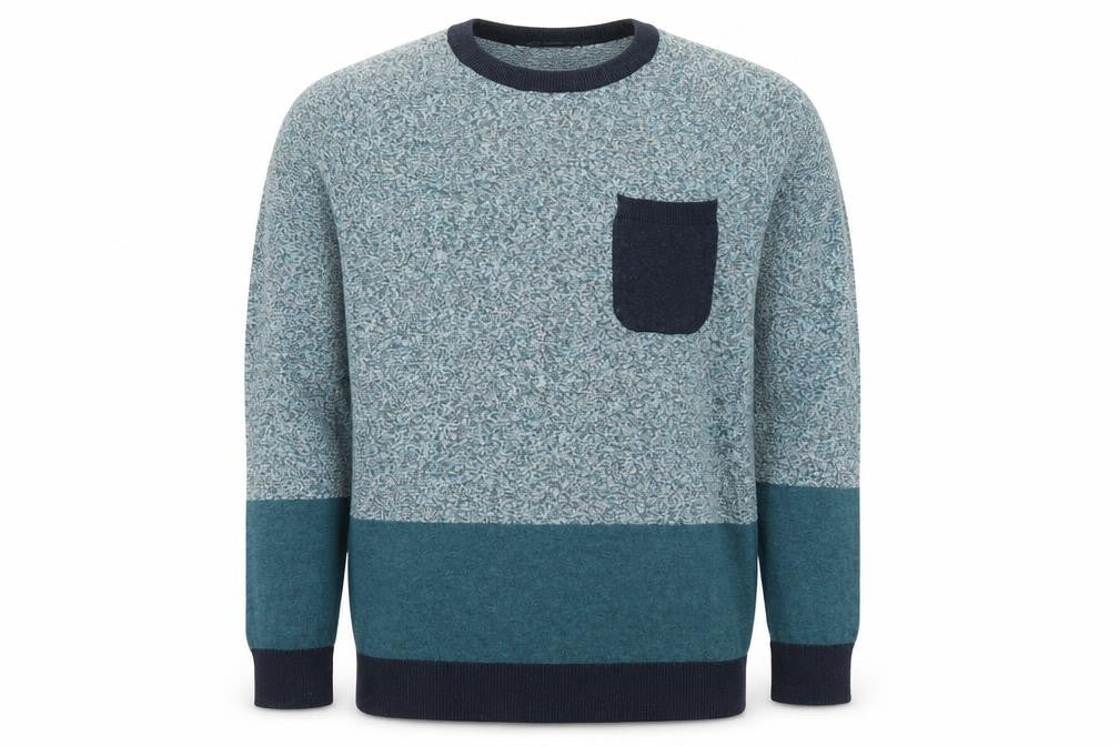 Next Men's Blue Cotton Crew Neck Jumper Size L Long Sleeve