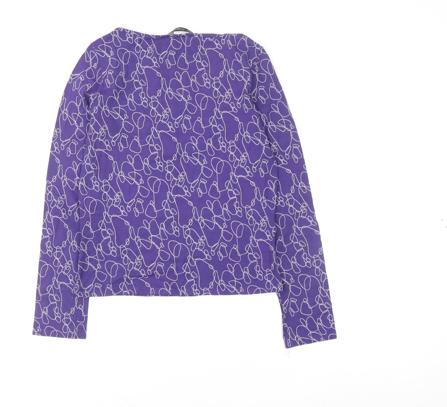 Marks and Spencer Women’s Purple Long Sleeve Jersey Top Size 16