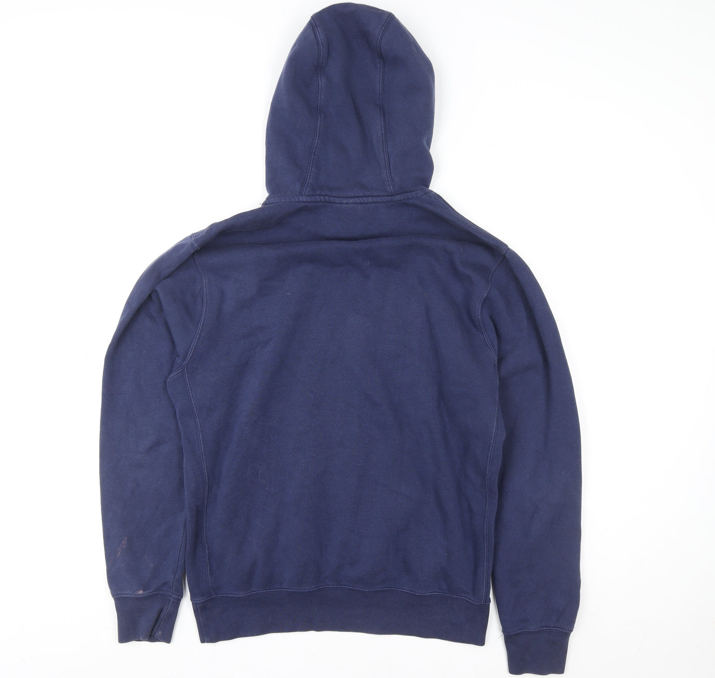 Mens UK S Regular Nike Blue Pullover Hoodie
