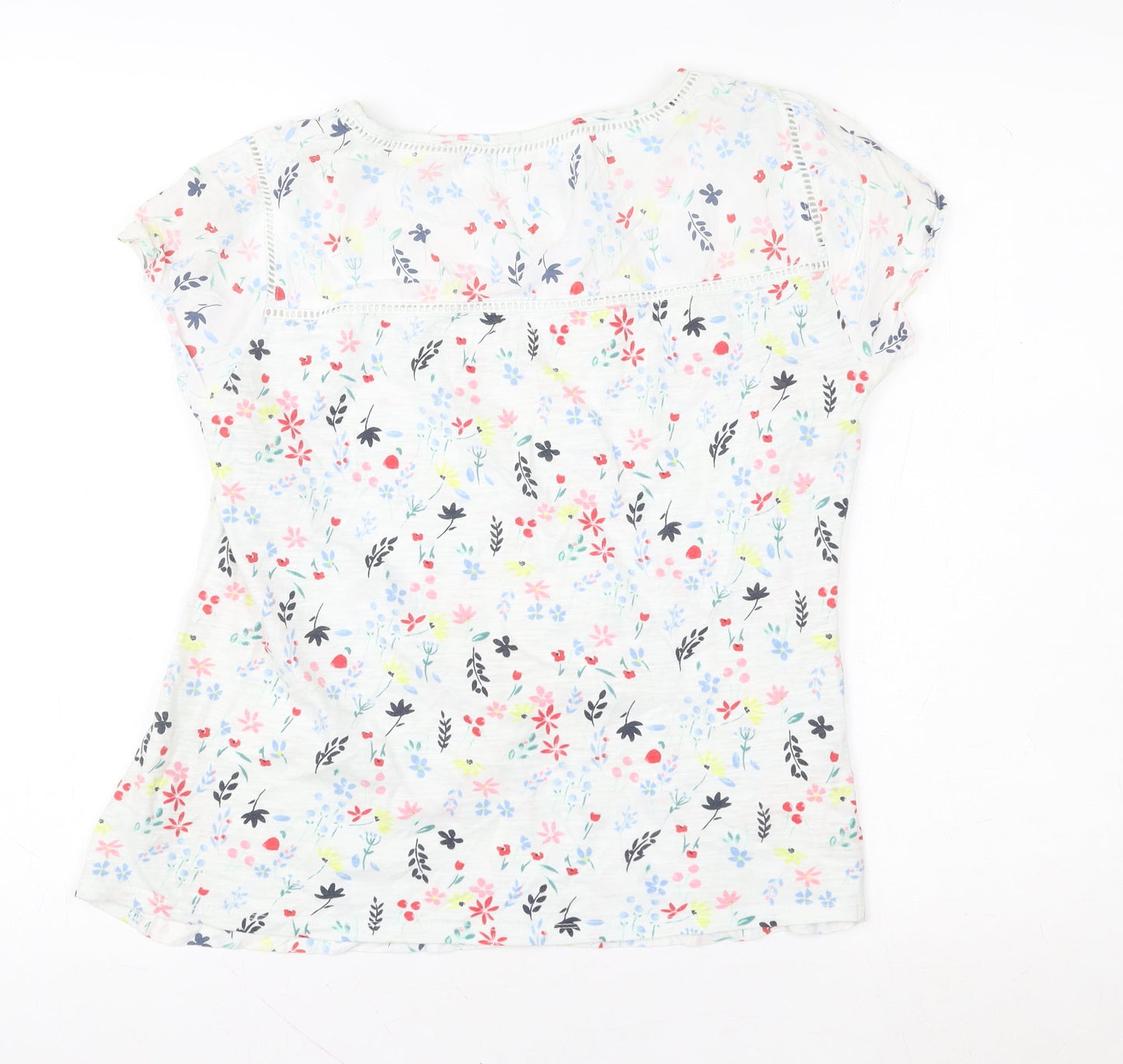 Faithful & True Women’s Multicoloured Floral Tunic Blouse Size 12