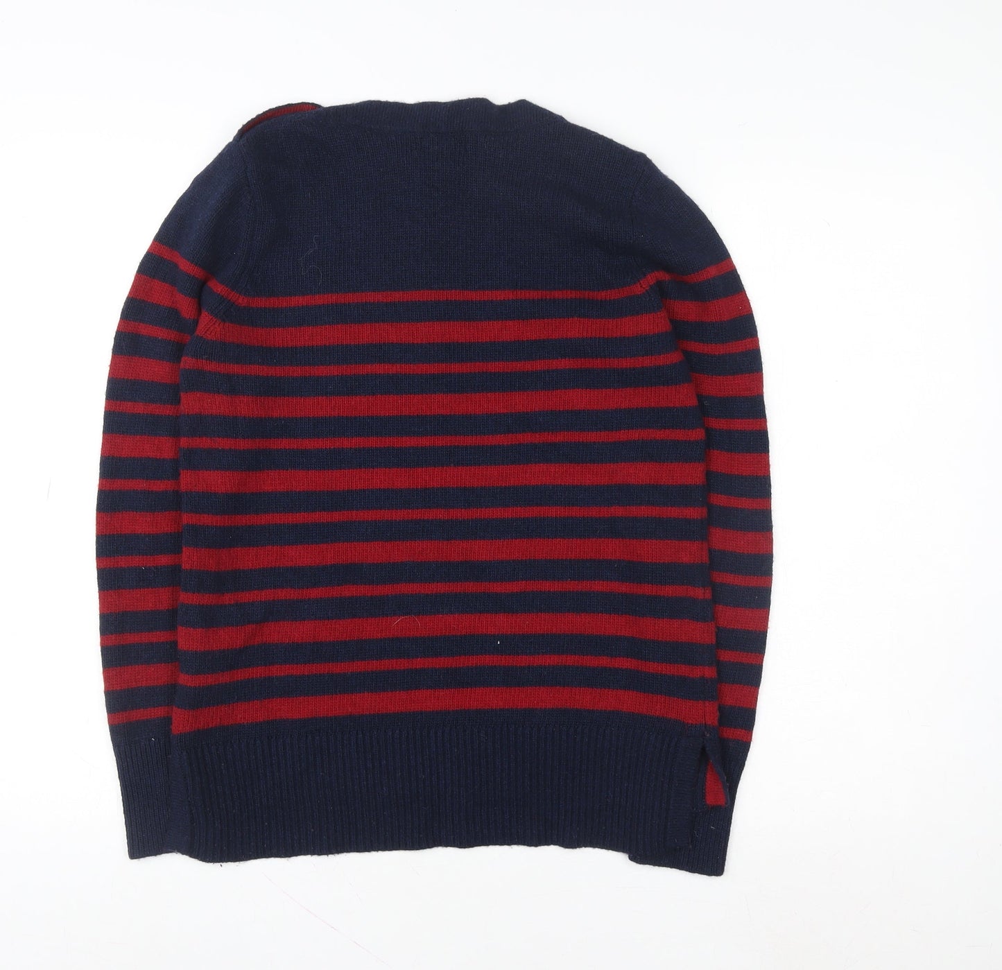 Kenar Womens Multicoloured Striped Wool Blend Jumper Size L