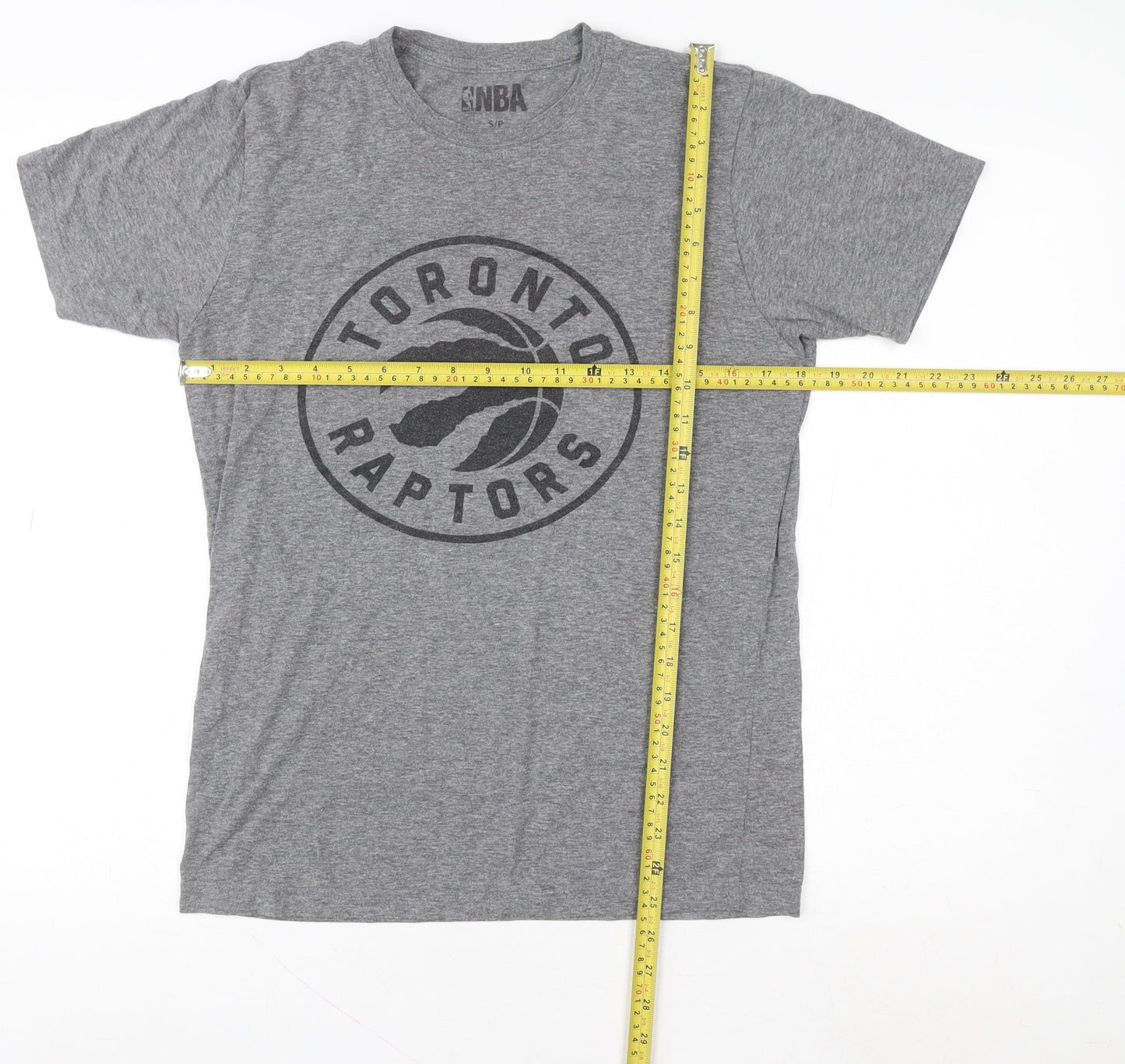 Mens UK Size S NBA Grey  Polyester Blend T-Shirt