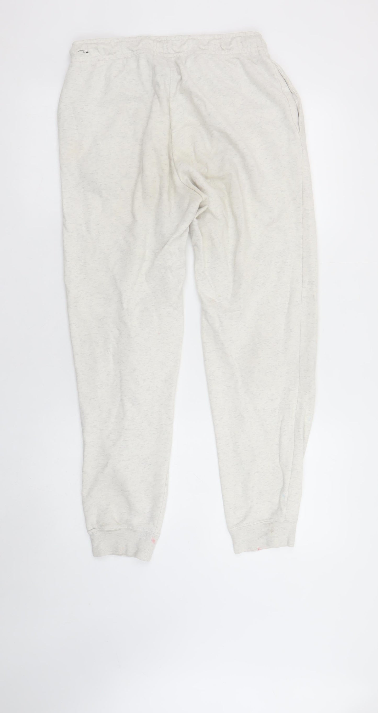 Nike Women’s Grey Jogger Sweatpants Small Elastic Waist Logo Sportswear