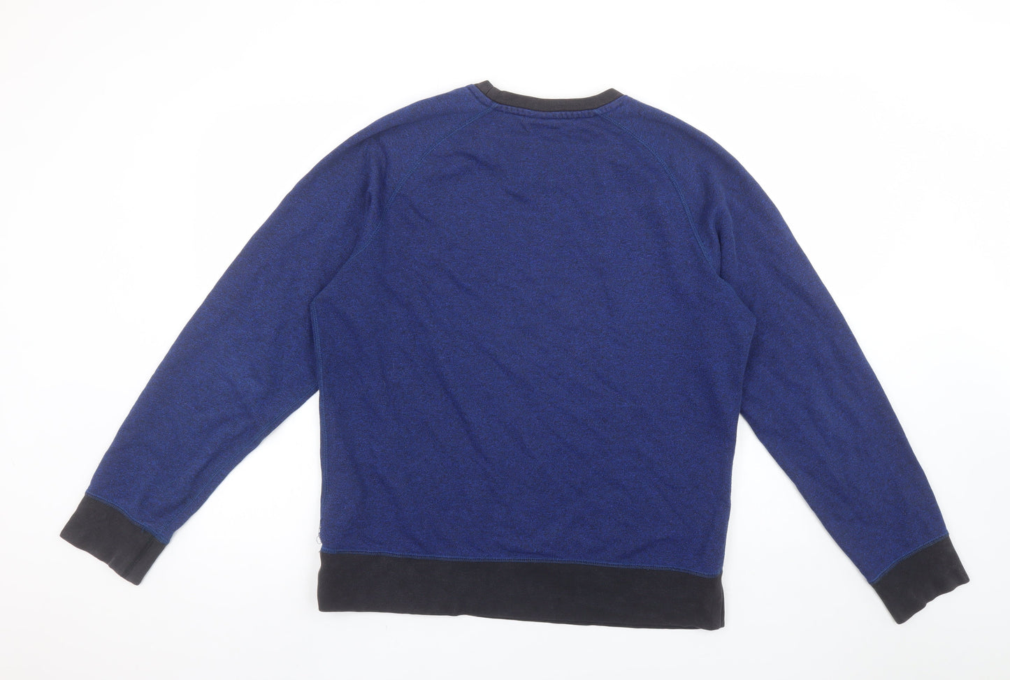 Nike Women’s Blue Crew Neck Pullover Sweatshirt M Cotton Blend