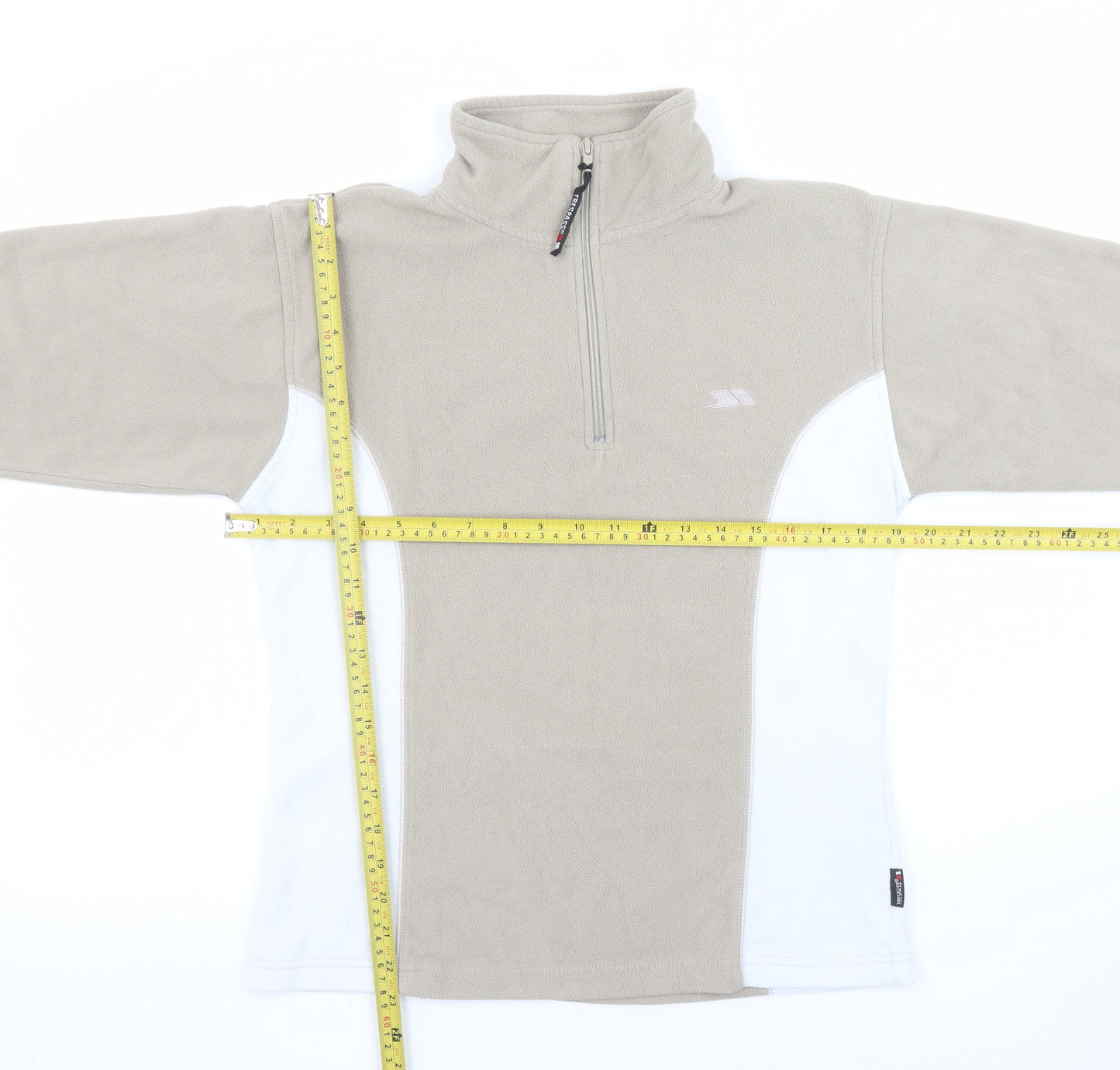 Womens UK M Regular Trespass Beige Pullover Sweatshirt