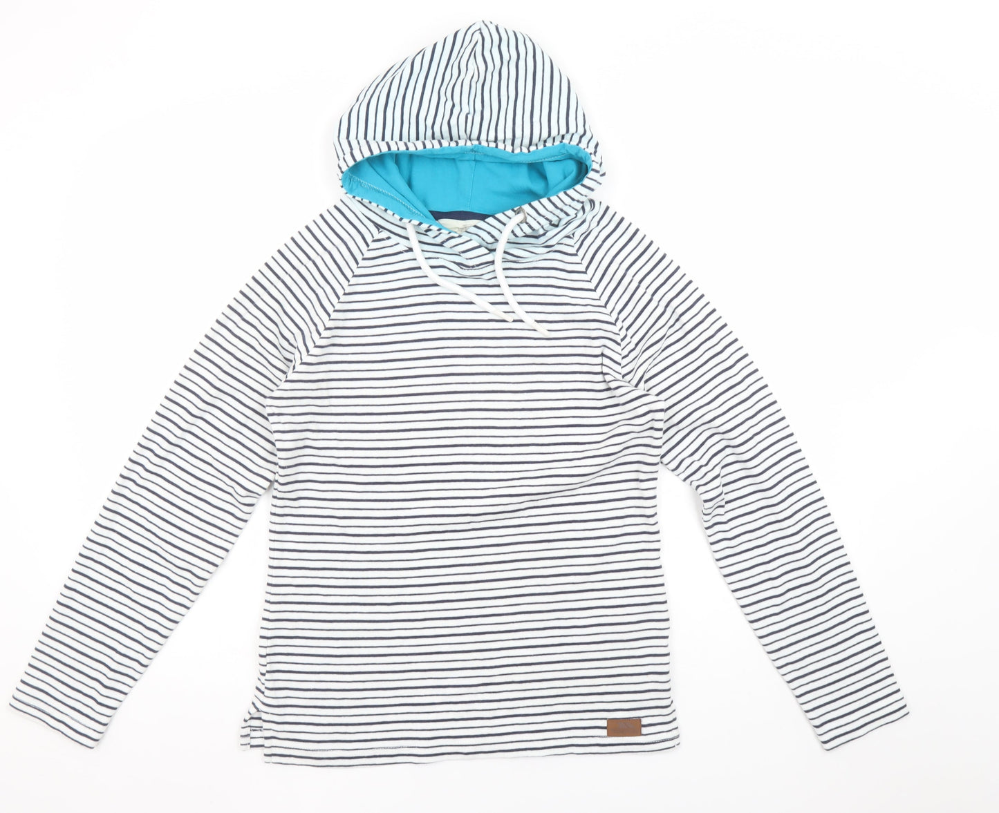 Womens UK 10 Regular Trespass Blue Pullover Hoodie