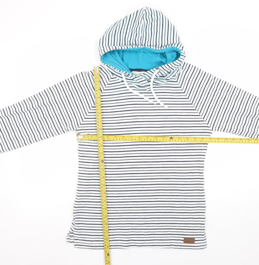 Womens UK 10 Regular Trespass Blue Pullover Hoodie