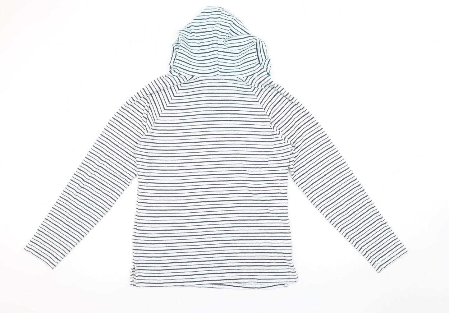 Womens UK 10 Regular Trespass Blue Pullover Hoodie