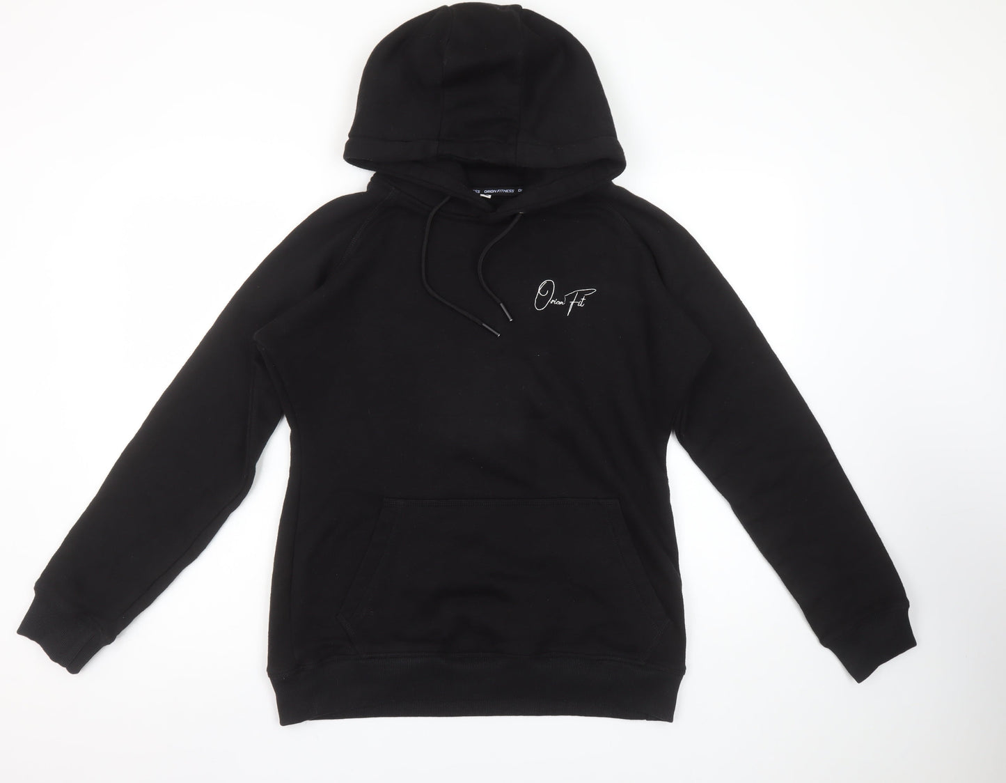 Orion Fitness Women's Black Pullover Hoodie Size L Polyester