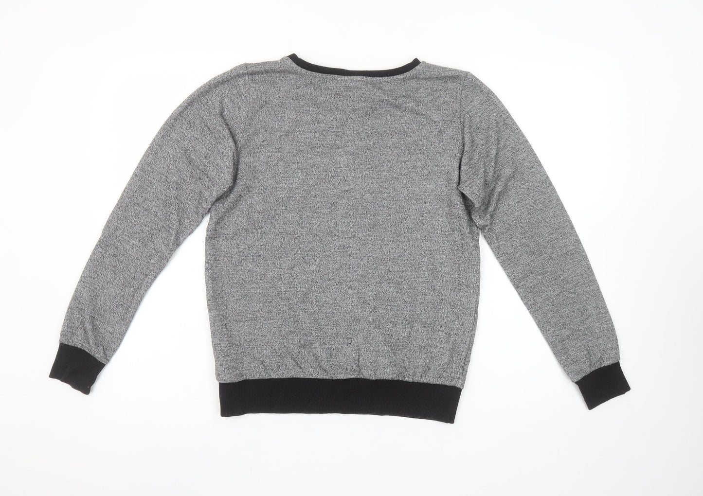 Friends The TV Series Women's Grey Crew Neck Pullover Sweatshirt Size 6