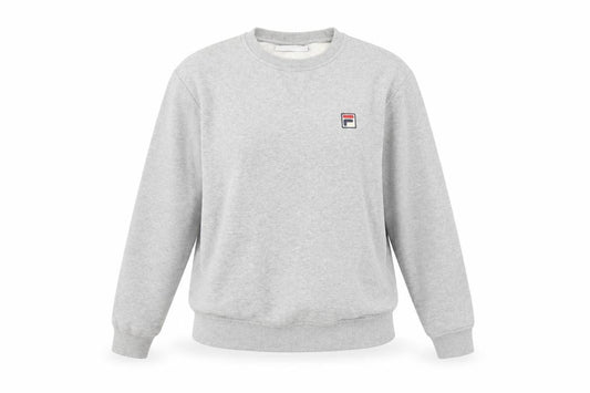 Womens UK S Regular FILA Grey Pullover Sweatshirt