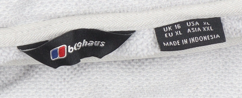 Berghaus Women’s Grey Long Sleeve Pullover Sweatshirt UK 16