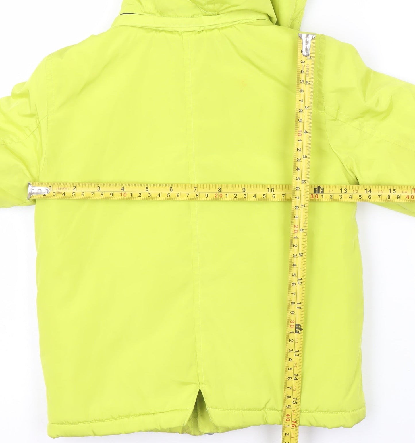 Mayoral Boys Yellow Hooded Duffle Coat 2 Years Polyester Winter Jacket