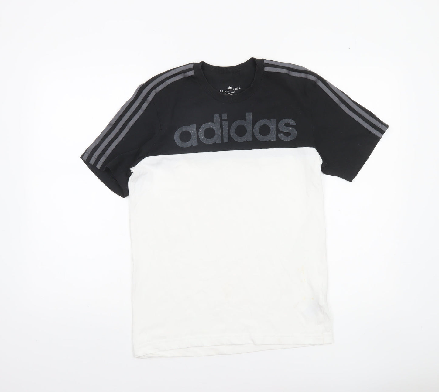 Mens UK Size XS adidas Multicoloured  Cotton Blend T-Shirt