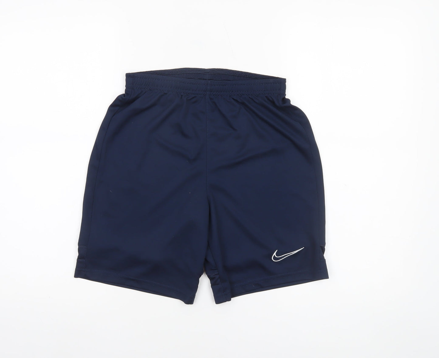 Nike Boys Blue Dri-Fit Athletic Sports Shorts Size 13-14 Years