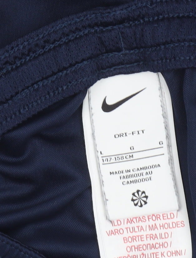 Nike Boys Blue Dri-Fit Athletic Sports Shorts Size 13-14 Years