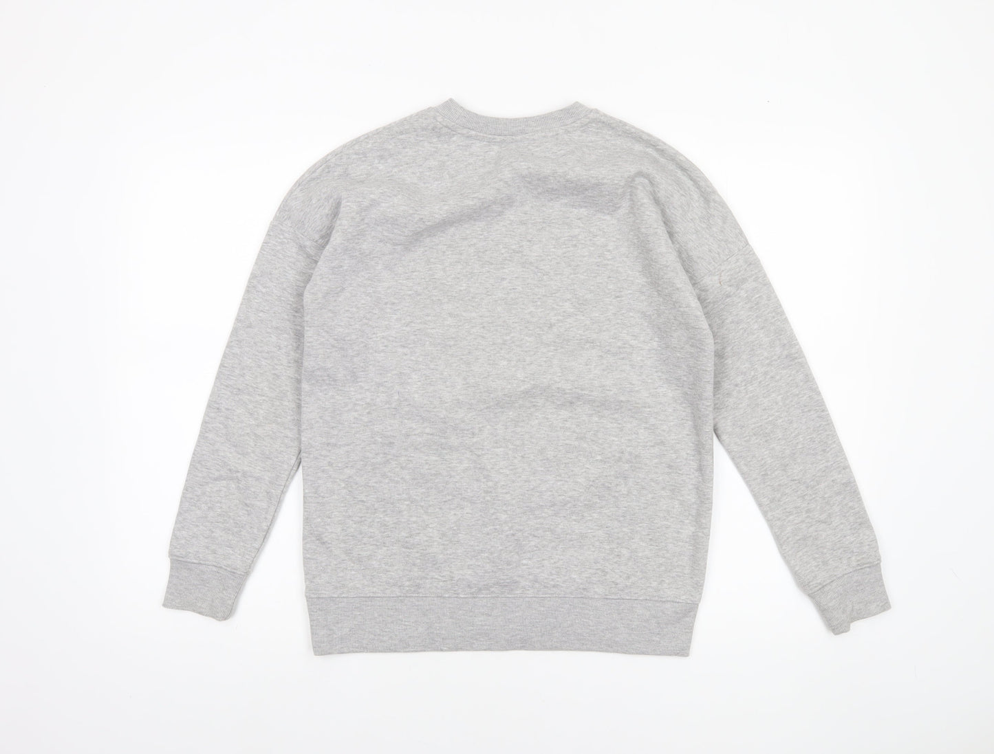 Papaya Woman Grey Christmas 'Fab-Yule-Ous' Graphic Sweatshirt Small