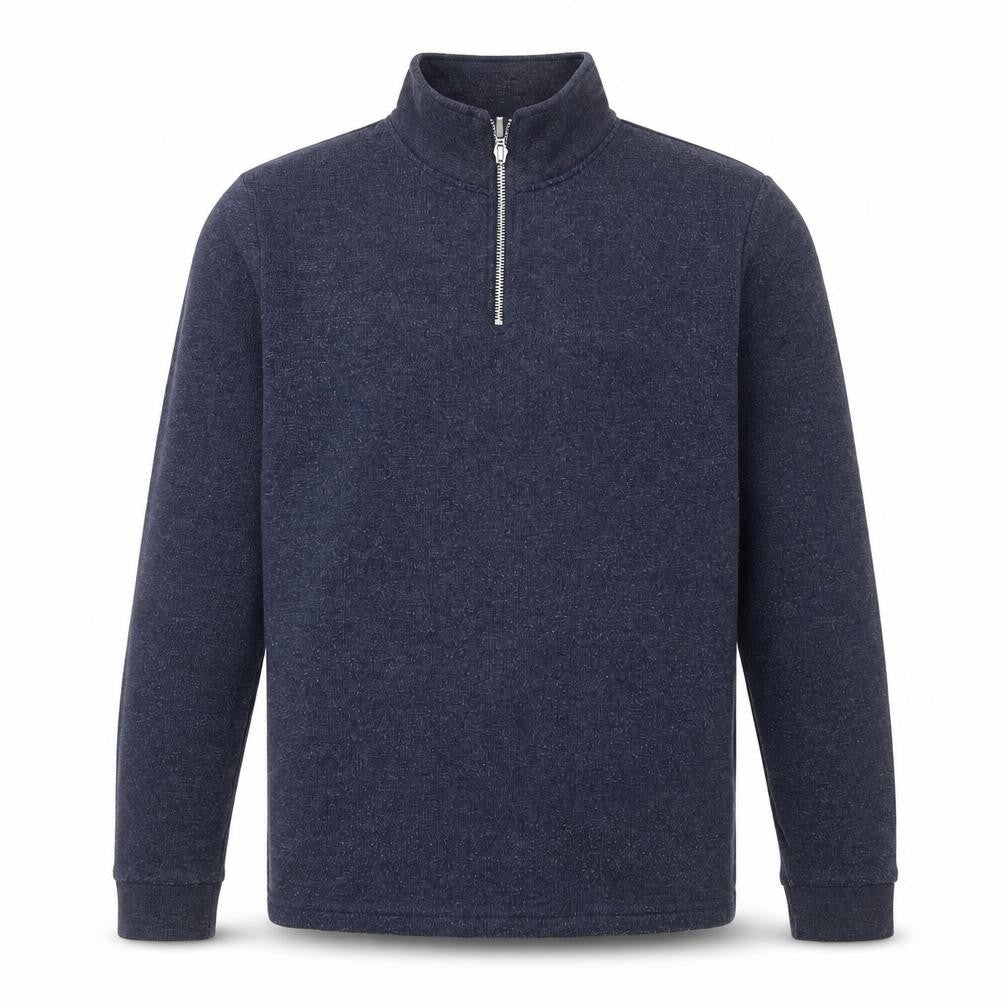 Next Men’s Blue 1/4 Zip High Neck Knit Sweatshirt Size S
