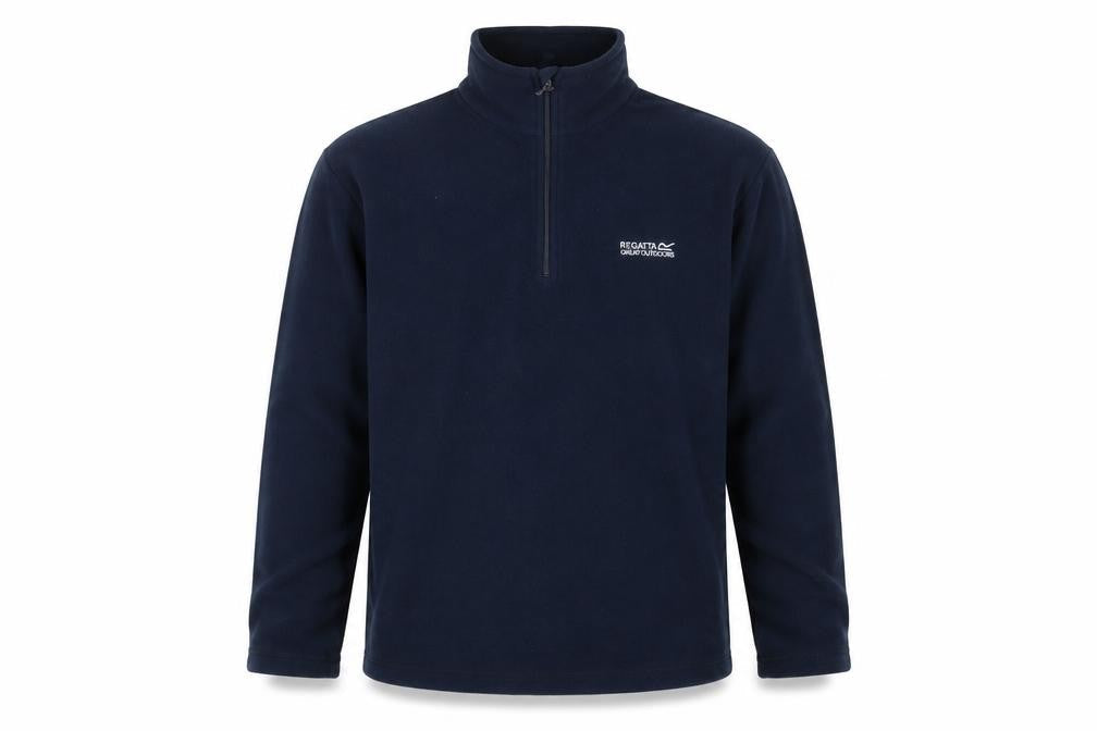 Regatta Men's Blue Fleece Sweatshirt L 1/4 Zip Outdoor Pullover