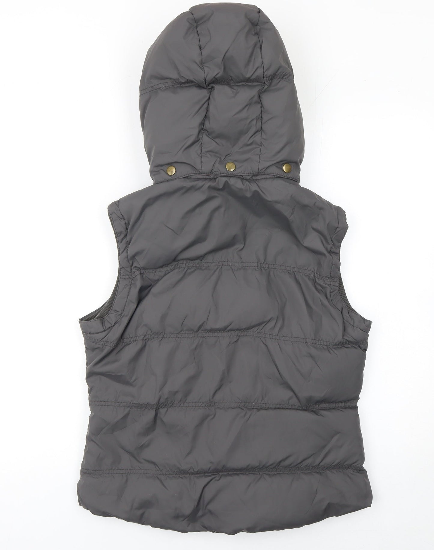 Womens UK Size 10 Regular Jack Wills Grey Polyester Waistcoat
