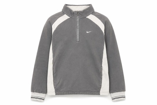 Nike Boys Grey 10-12 Years 1/4 Zip Golf Fleece Sweatshirt
