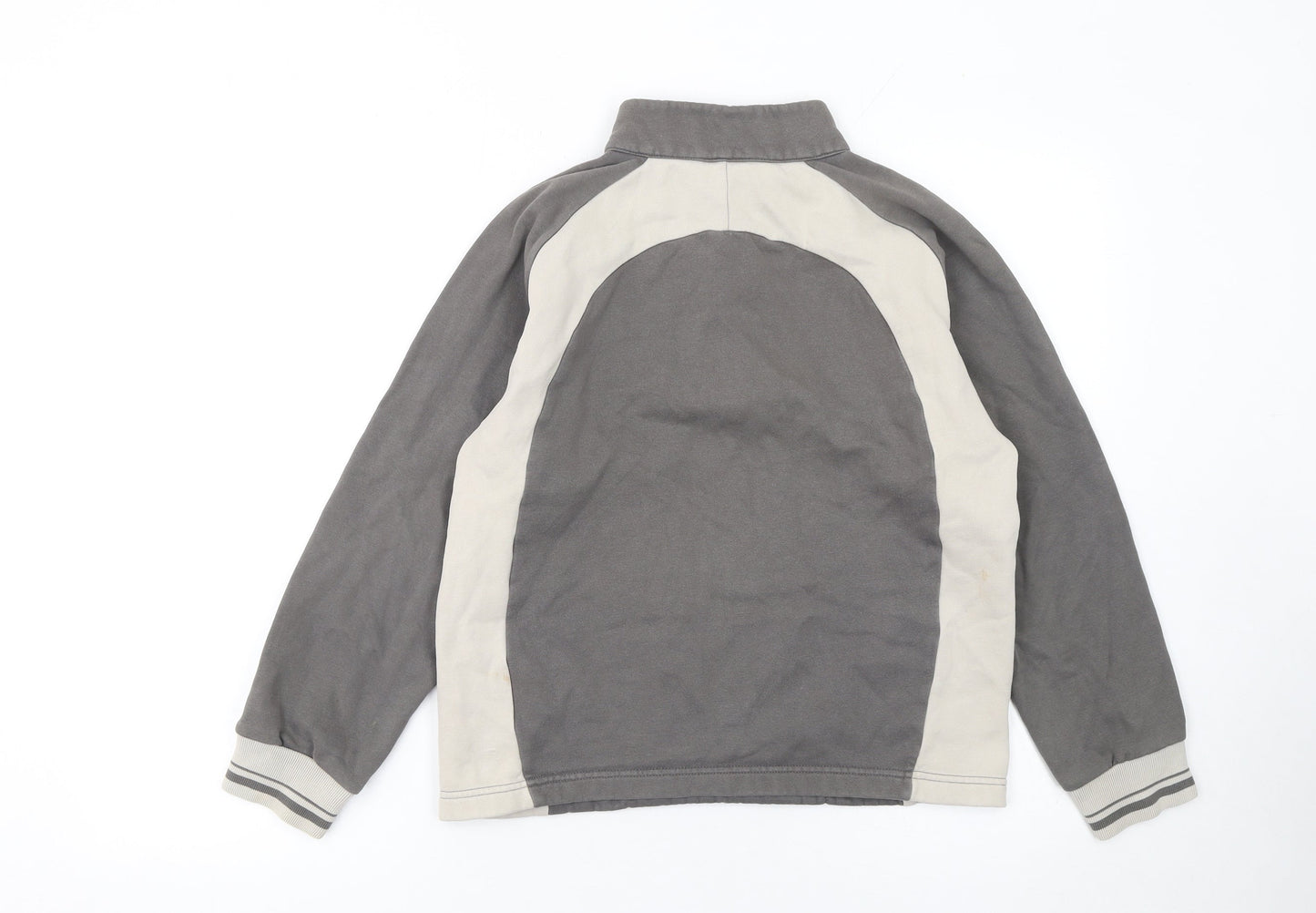 Nike Boys Grey 10-12 Years 1/4 Zip Golf Fleece Sweatshirt