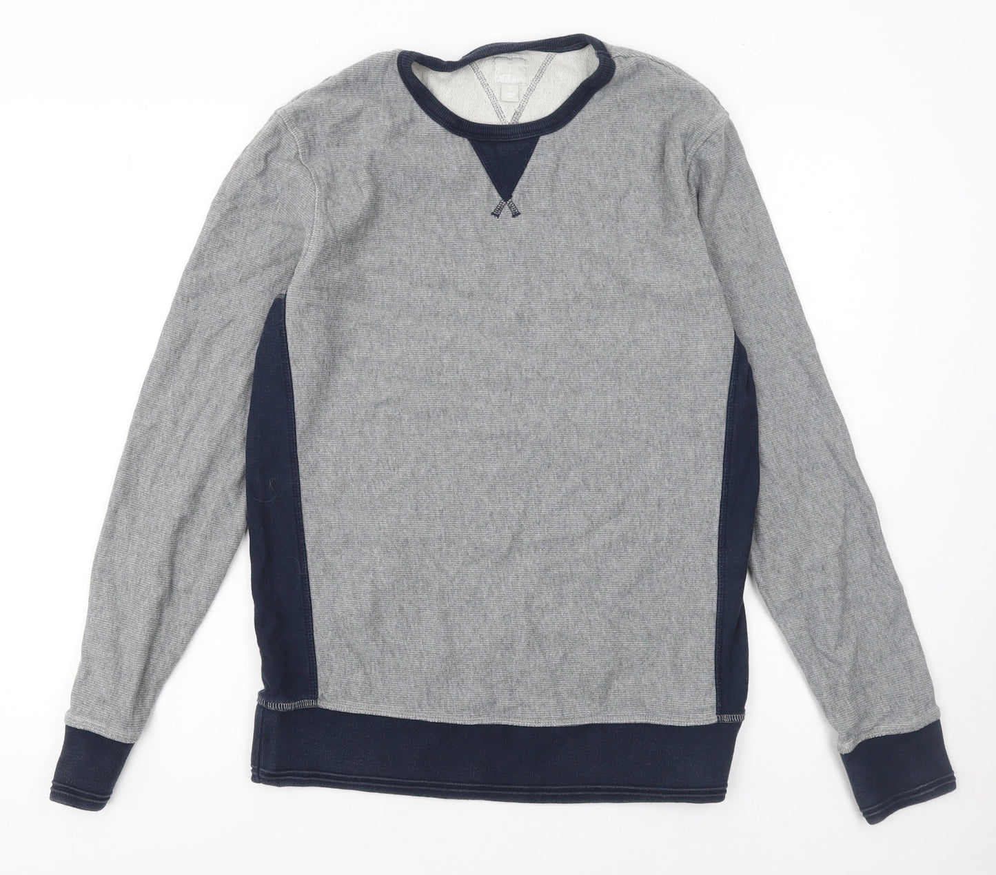 Mens UK S Regular Boden Grey Pullover Sweatshirt
