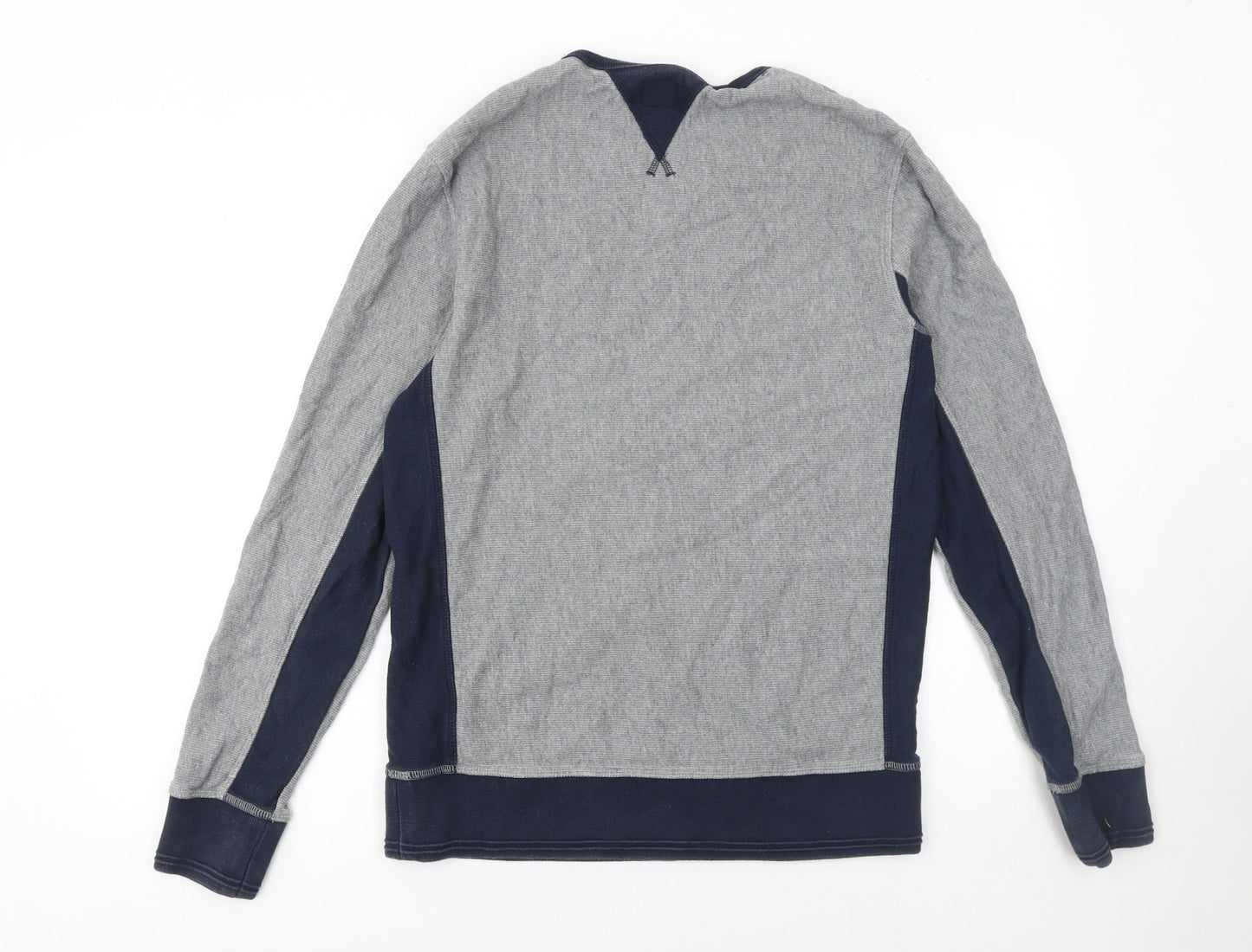 Mens UK S Regular Boden Grey Pullover Sweatshirt
