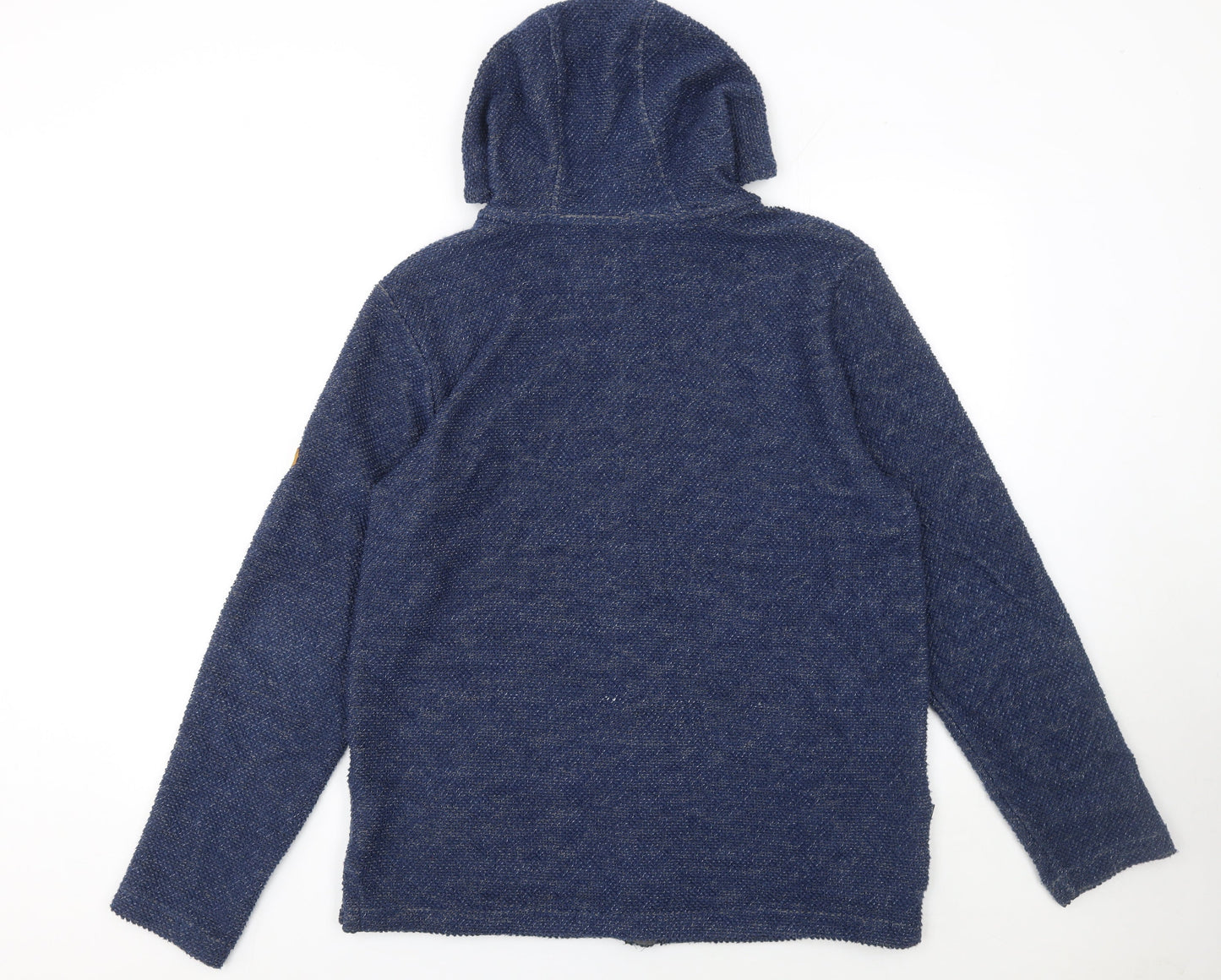 Mens UK S Regular Trespass Blue Full Zip Hoodie