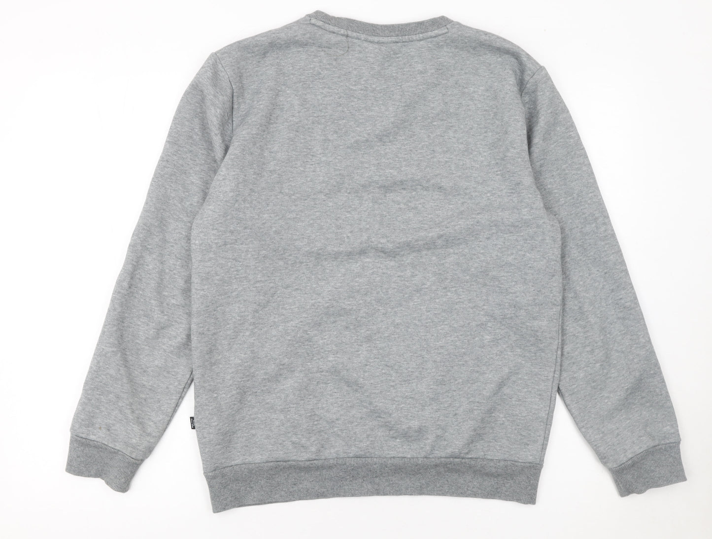 Mens UK S Regular PUMA Grey Pullover Sweatshirt
