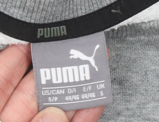 Mens UK S Regular PUMA Grey Pullover Sweatshirt