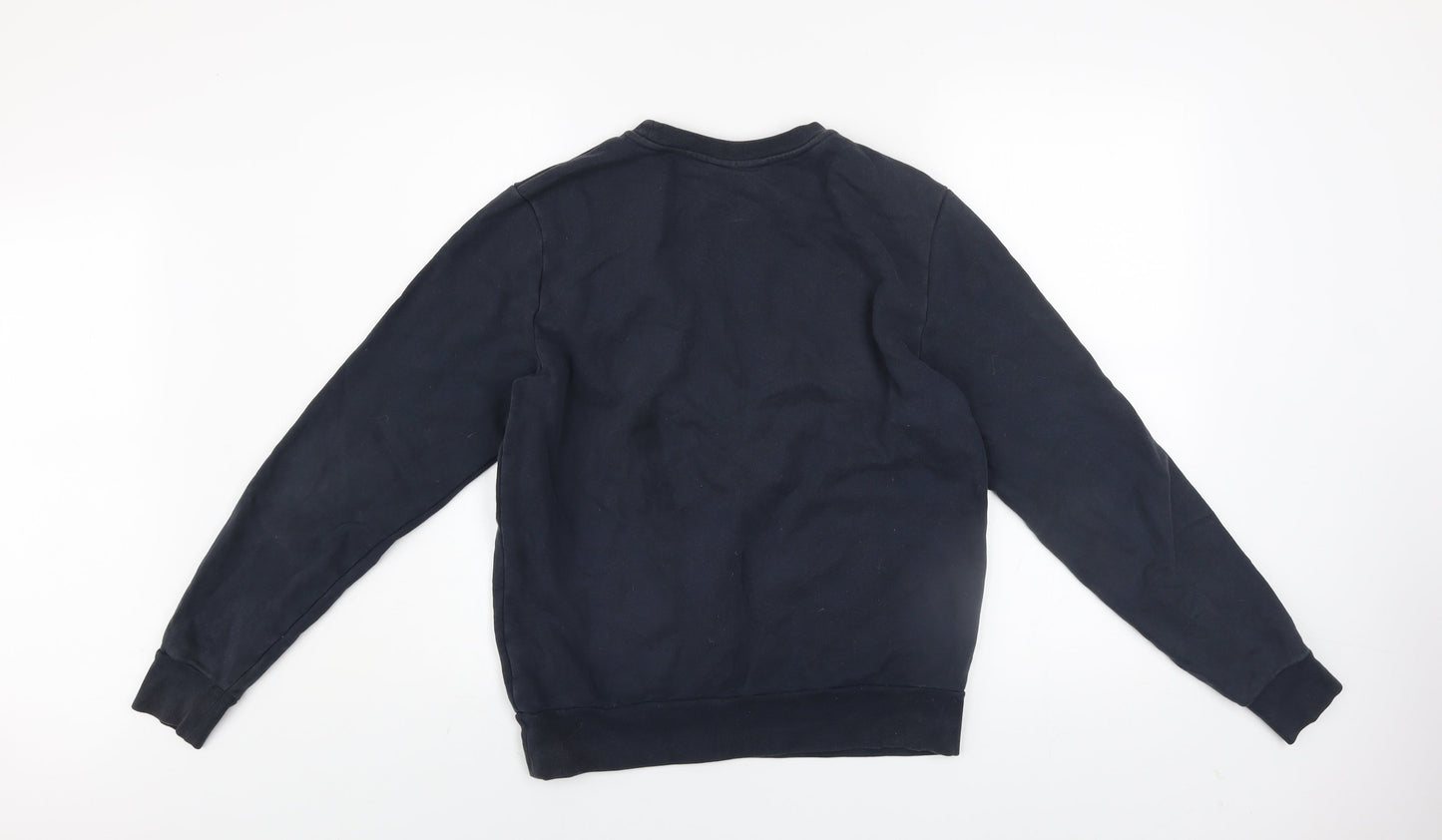 Mens UK M Regular Calvin Klein Blue Pullover Sweatshirt