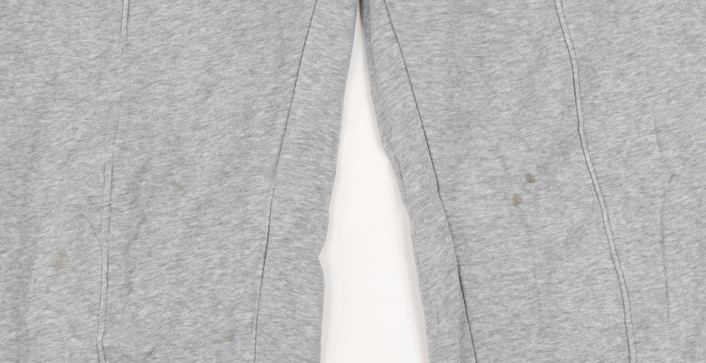 Nike Men's Grey XS Regular Fit Fleece Sweatpants