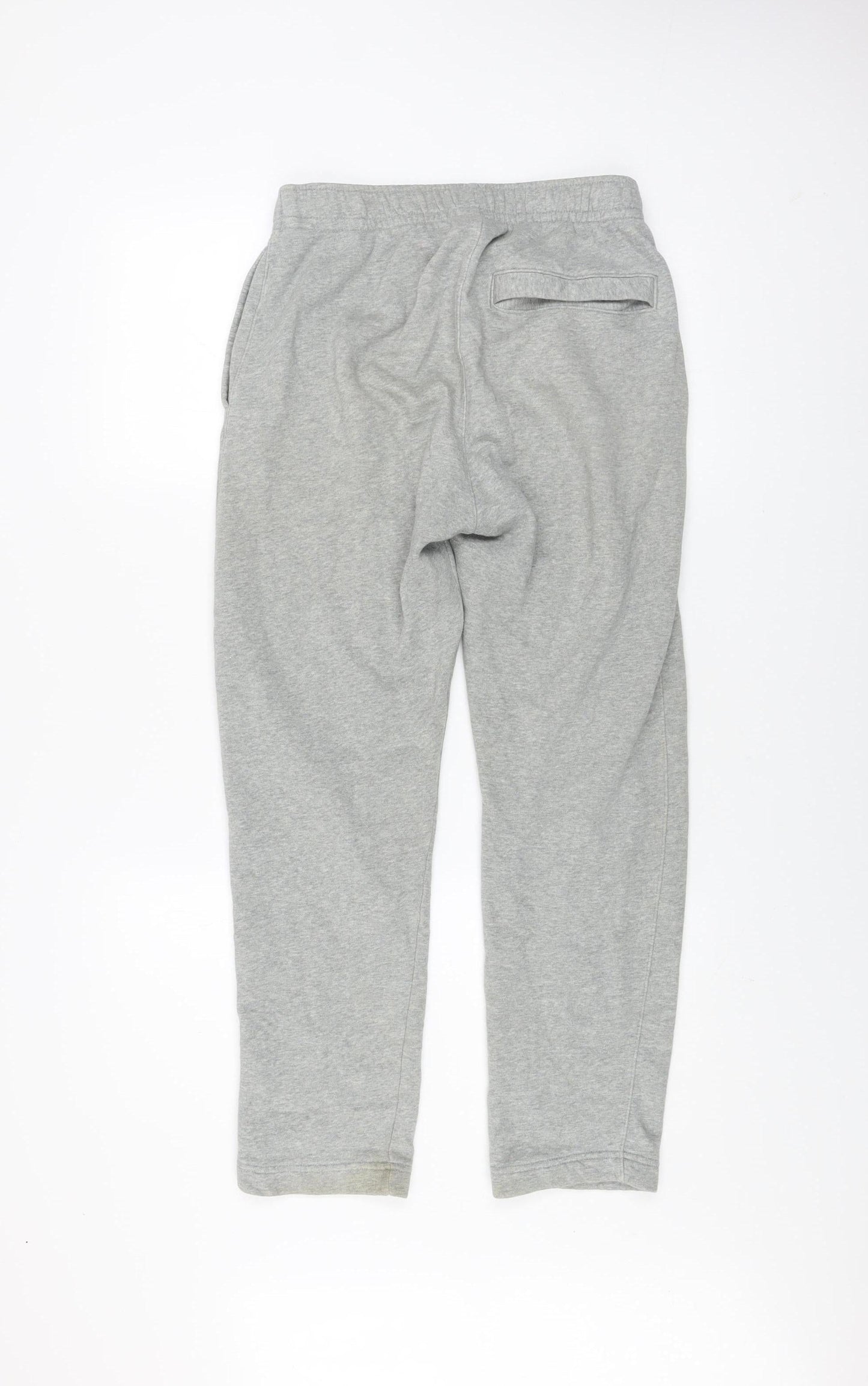 Nike Men's Grey Fleece Sweatpants Trousers Size S Regular Fit