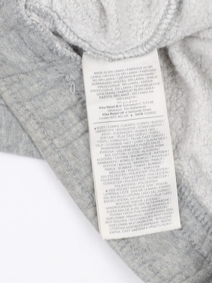 Nike Men's Grey Fleece Sweatpants Trousers Size S Regular Fit