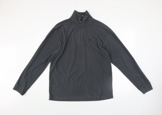 Mens UK M Regular Trespass Grey Pullover Sweatshirt