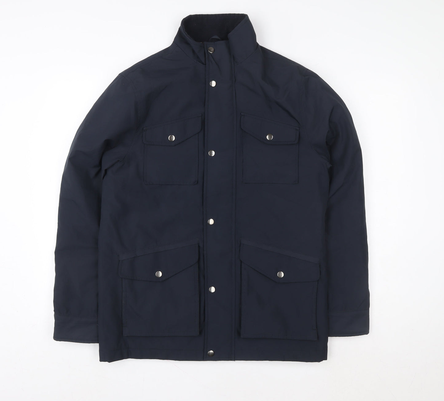 Cambridge Dry Goods Men’s Blue Field Jacket S Water Resistant Outdoor Coat