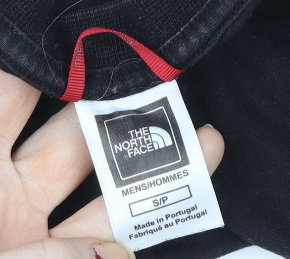 Mens UK Size S The North Face Black  Cotton T-Shirt