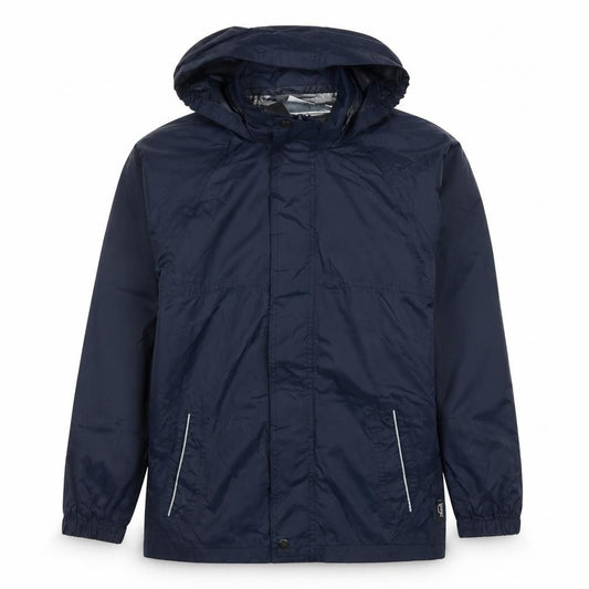Regatta Men Blue Waterproof Hooded Rain Jacket Size 164