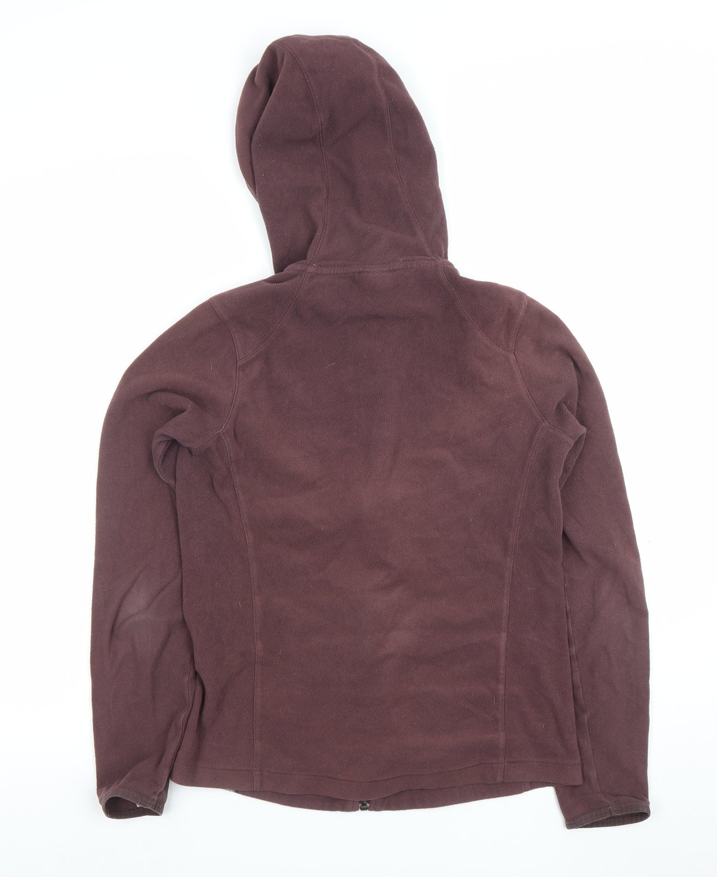 The North Face Women's Brown Fleece Hooded Full Zip Jacket S